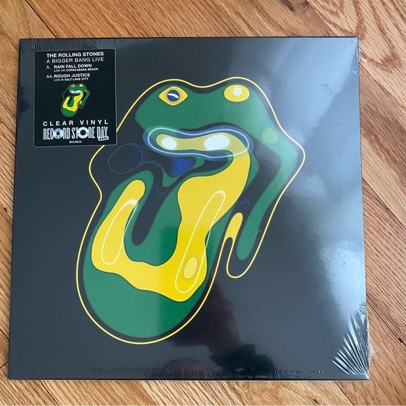 ROLLING STONES A Bigger Bang (10" CLEAR Vinyl‎ LP SINGLE, RSD 2021) NEW sealed - Picture 2 of 4